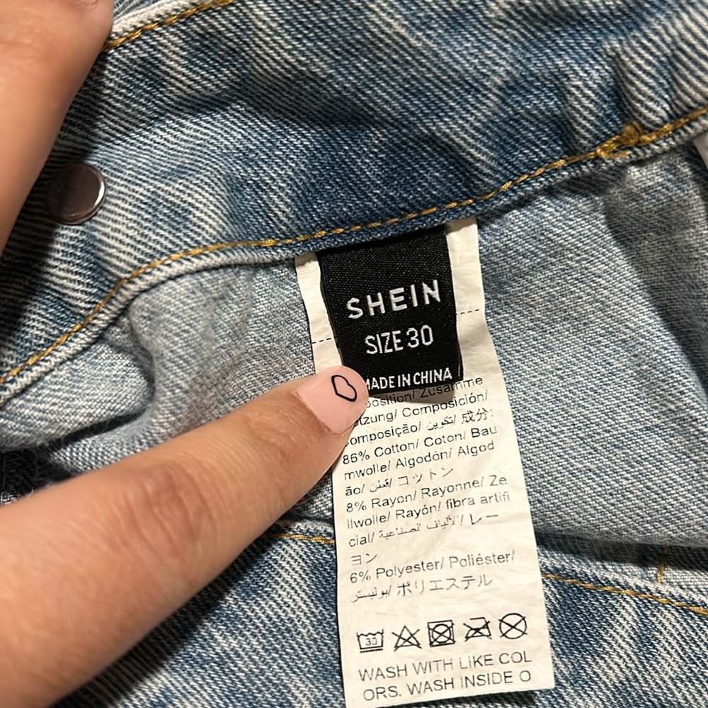 SHEIN Jean skort - Picture 4 of 7